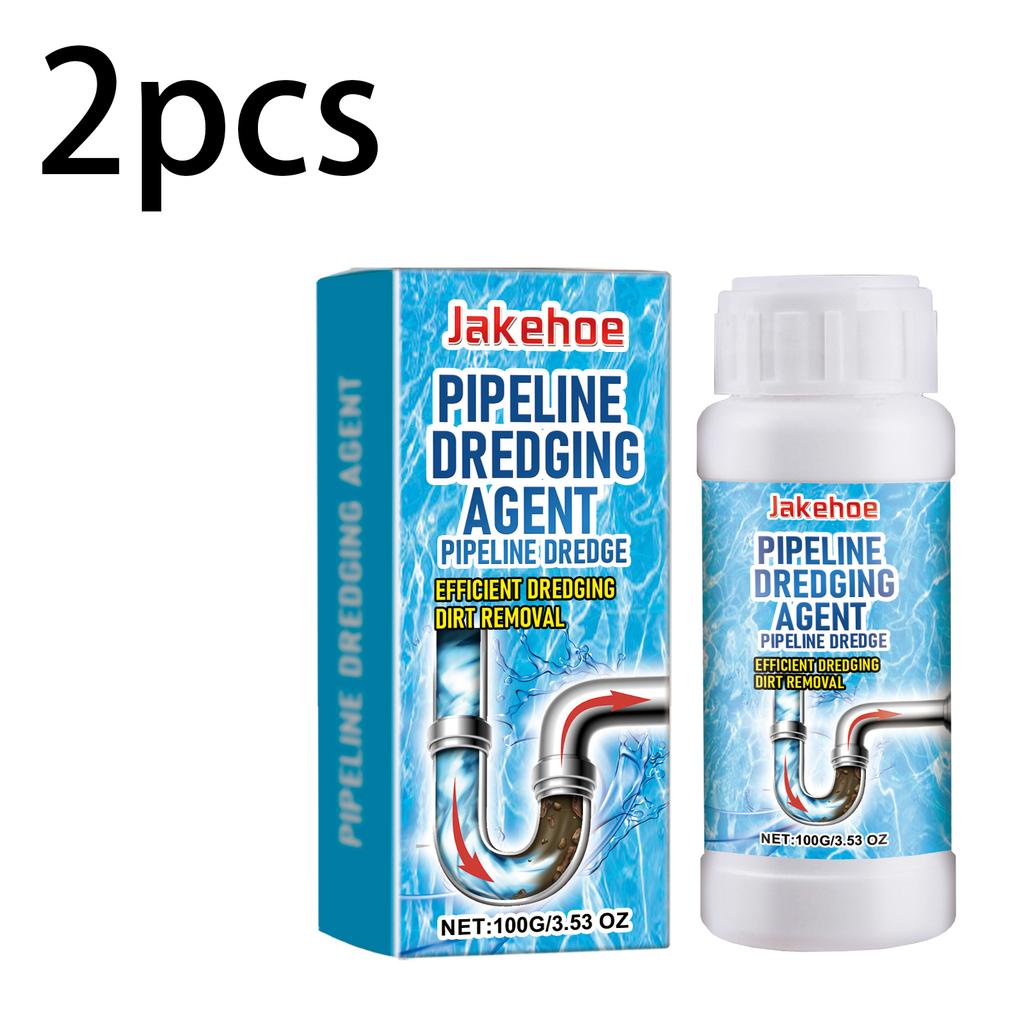 Jakehoe Pipeline Dredging Agent Kitchen Toilet Deodorization Brush Clogging Sewer Dredging Sink Drain Cleaner Powerful Cleaning