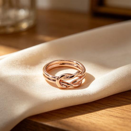 Scarf Ring Clip Women T-shirt Tie Clip Love Knot Scarf Holder Slide Clip for Shirts Silk Scarves Neckerchiefs Fashion Accessory