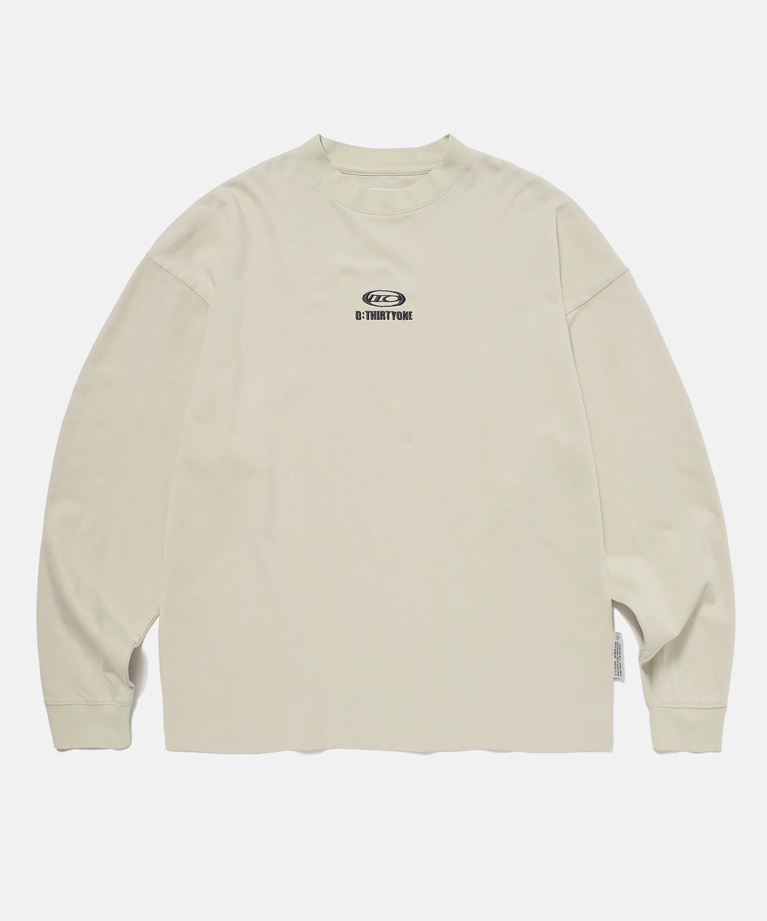Dirty One Dto Embroidered Long-Sleeve T-Shirt (Sand Beige) Sand Beige/0