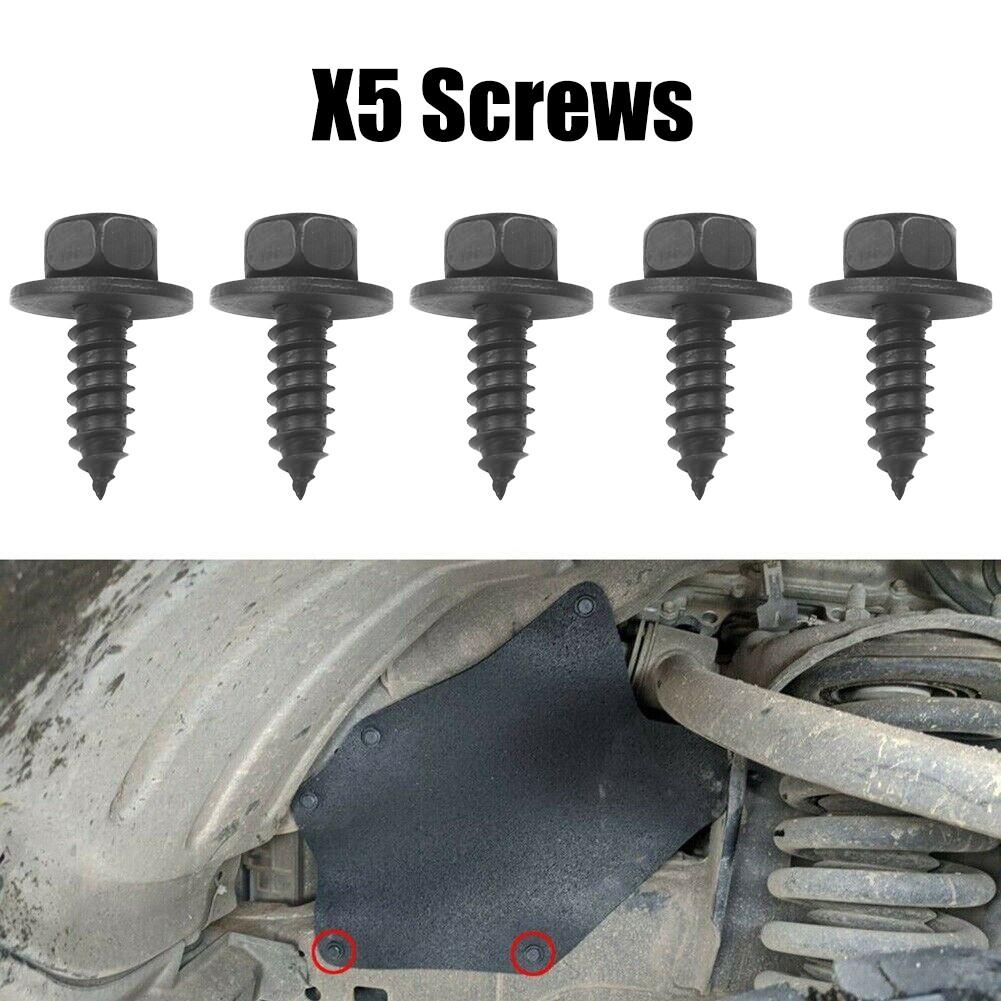 

Уплотнитель брызговика бампера автомобиля Уплотнитель брызговика бампера 5Pcs