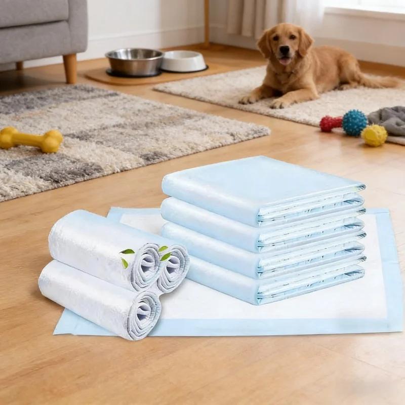 Cat Dog Housebreaking Urine Pad Disposable Super Absorbent Thick Quickdry Leakproof Deodorant Pet Pee Mat Pet Daily Use Supplies