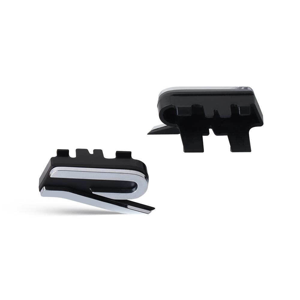 1Pc 3D ABS Car Front Hood Badge Grille Buckle Styling Stickers For VW Volkswagen RLINE R Scirocco Beetle CC Auto Accessories CW8
