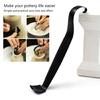 Professional Pottery And Clay Trimming Tool Carbon Steel Pottery Trimming Tool For Pottery Ceramic Sculpting Carving