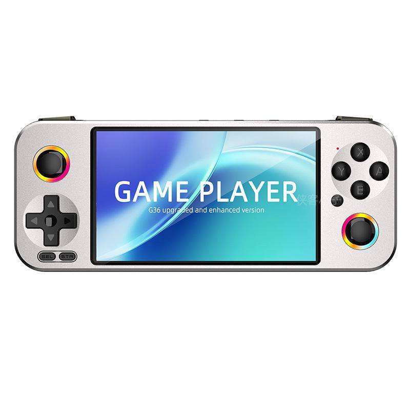 Cross-Border Open Source 4.5-inch HD Metal Handheld Game Console with Arcade Screen