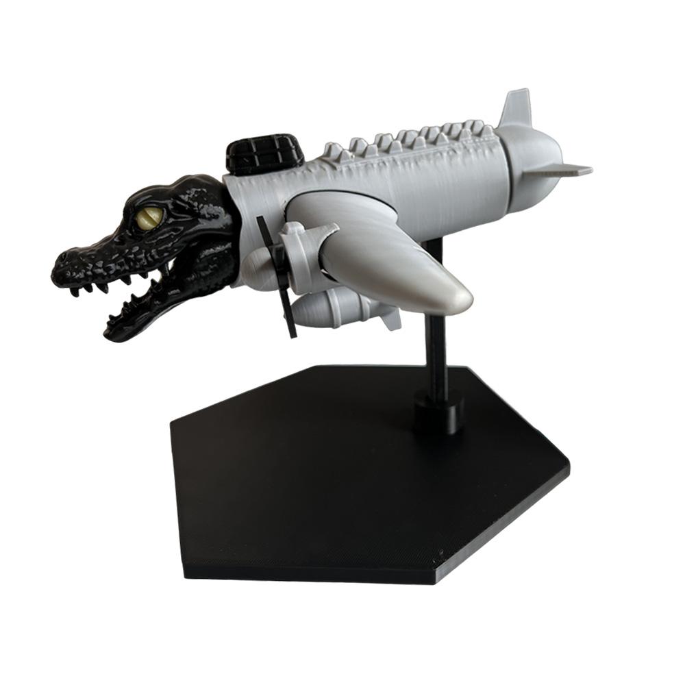 3D Printing Bombardino Crocolilo AI Meme Italian Brainrot Animals Figurine Boneca Ambalam Desktop Ornament Decor Novelty Gift