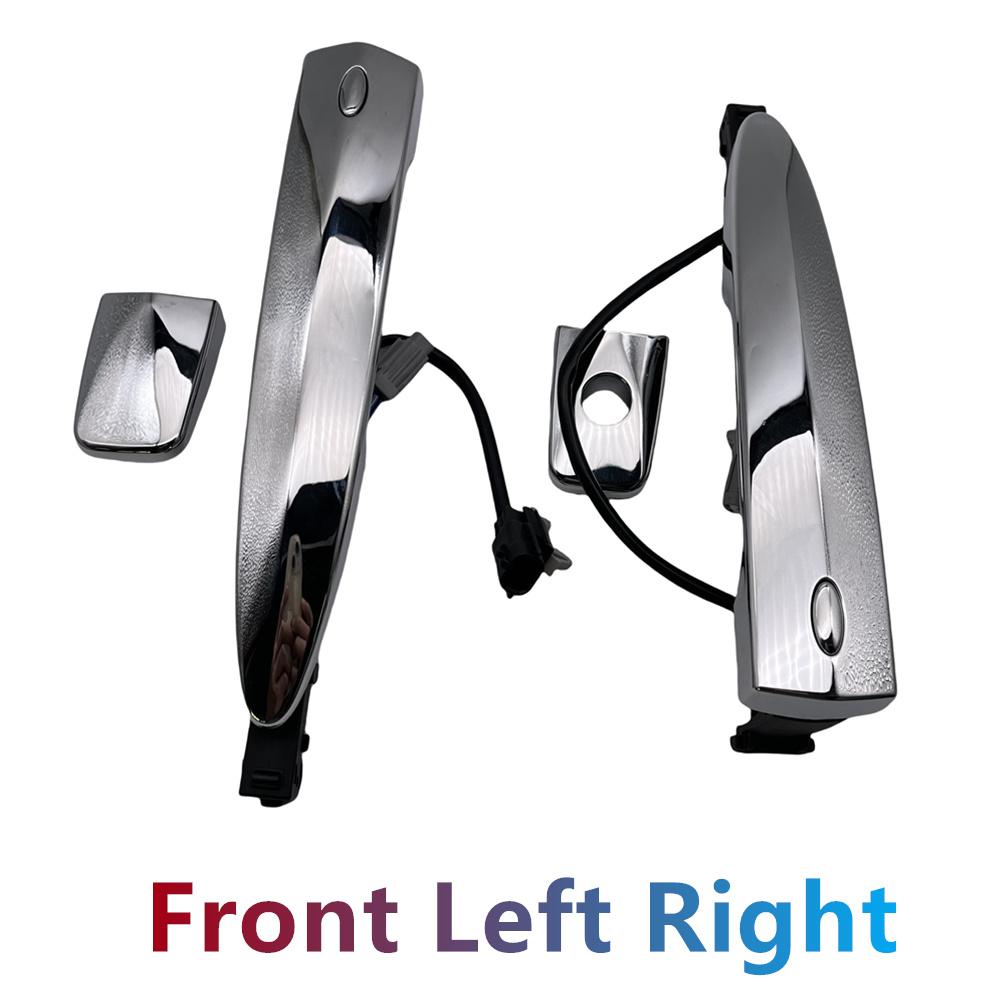 For Nissan Leaf Maxima Murano Sentra 806469N00A Car Front Chrome Exterior Door Handles Silver ABS 826469N00A 806451AA0A