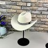 European and American Style Woolen Pearl Accessories Cowboy Hat Woolen Pearl Cowboy Hat Autumn and Winter Cowboy Hat Grassland Knight Hat