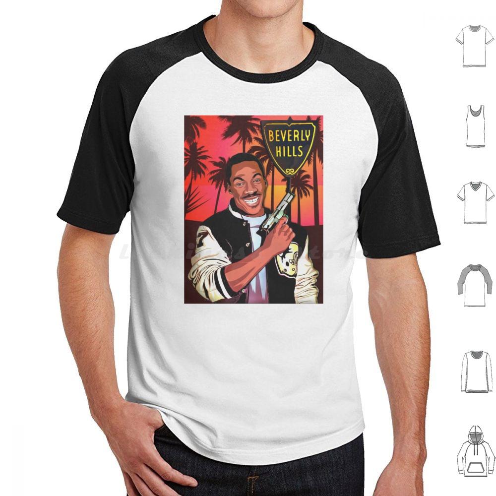 Beverly Hills Cop T Shirt Cotton Men Women DIY Print Beverly Hills Cop Eddie Murphy Comedy 80s 90s Film Movies Coming To