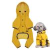 Dog Raincoats Adjustable Lightweight Clothes Rain Jacket for Dogs for Winter Christmas Halloween Snow Walking Hunting Rainy