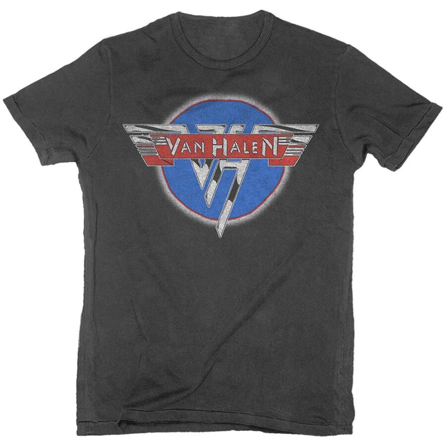 Van Halen -Chrome Logo - Black T-shirt XXXXL