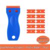 Thickened Large Glue and Film Removal Scraper for Car and Glass Surfaces