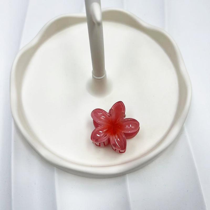 Europäische & Amerikanische Frangipani 4cm Strandurlaub Mode Haarspange