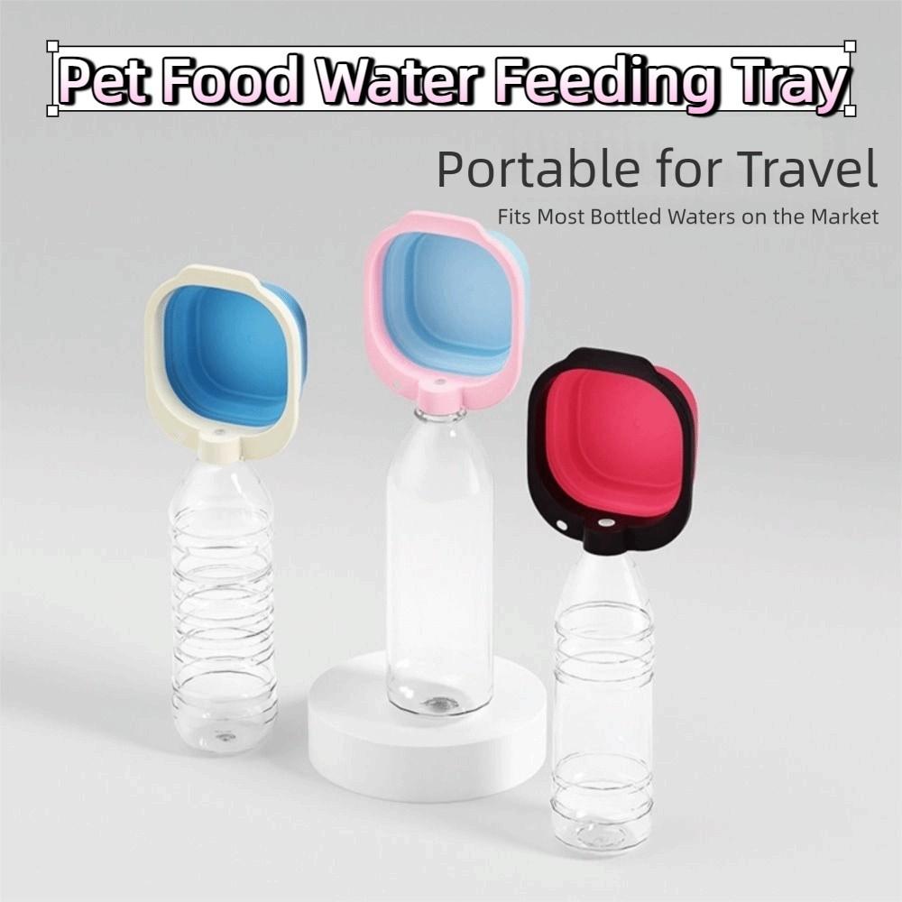 Lightweight Collapsible Dog Water Bowl Food Grade Puppy Food Container  Cat and Dog Use