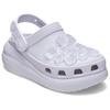 Crocs Crush Translucent Floral Clog Clogs Women's White 213121-5BO