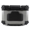 Universal Soft Motorcycle Passenger Backrest Pad Trunk Top Case Sticker Cushion