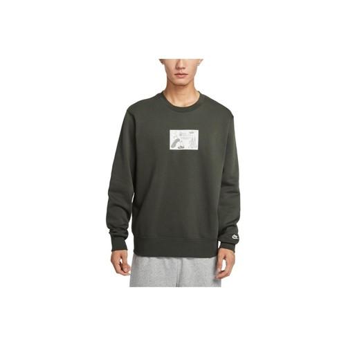 Nike Men s Casual Pullover Crewneck Sweatshirt EU XL серый