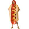 Fun And Vibrant Hot Dog Costume Jumpsuit For Halloween Stage Performances