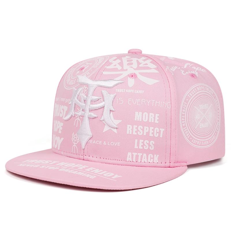 2025 Fashion Personalized New Baseball Hat Le Dagger Graffiti Embroidery Street Hip Hop Hat Daily Sunshade Flat Edge Hat Unisex