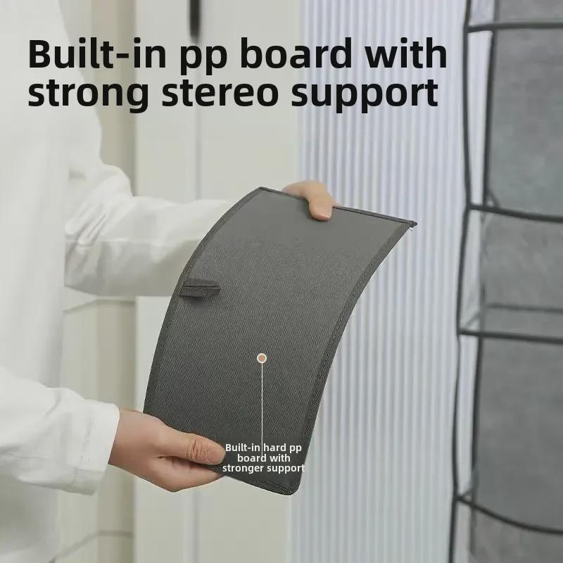 Waterproof Hanging Storage Bag: Wall-Mounted Organizer with Layers for Dorms and Bathrooms