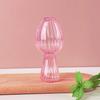 Vaso per fiori a forma di fungo, adorabile, in vetro trasparente, stazione di propagazione delle piante unica per la decorazione della casa.
