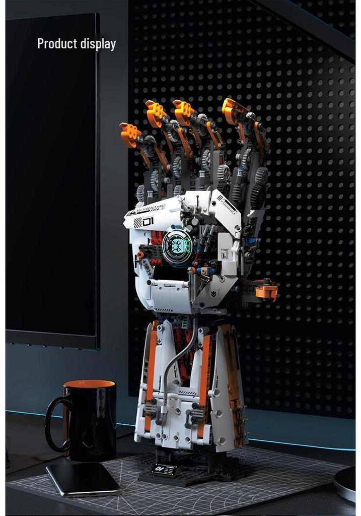 H1001 Remote Control Mechanical Arm Building Set – Educational Electric Programming Toy for Kids