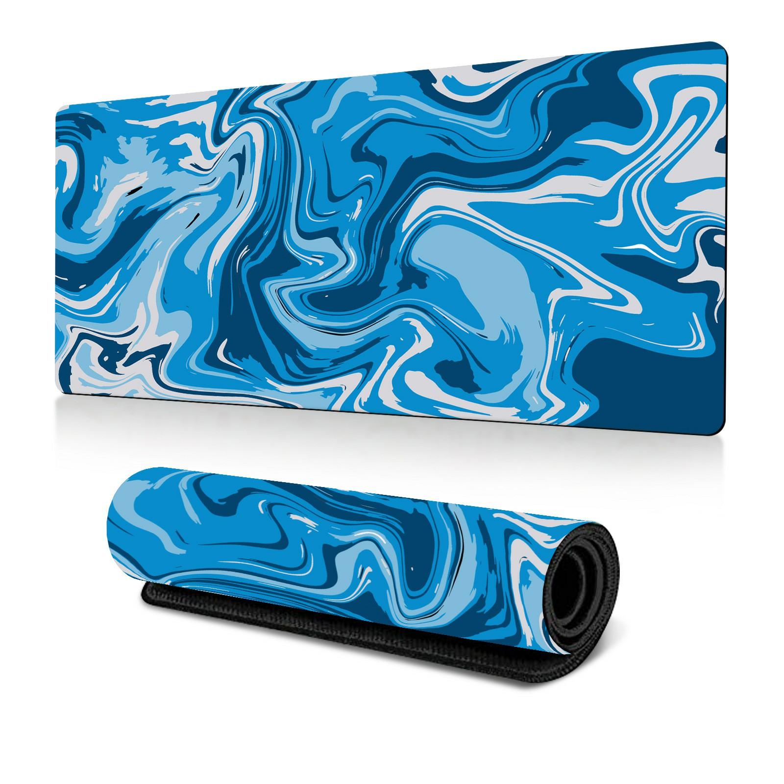 

400*900*3 мм великий килимок для миші з абстрактним малюнком, гумовий килимок для робочого столу Pattern-6