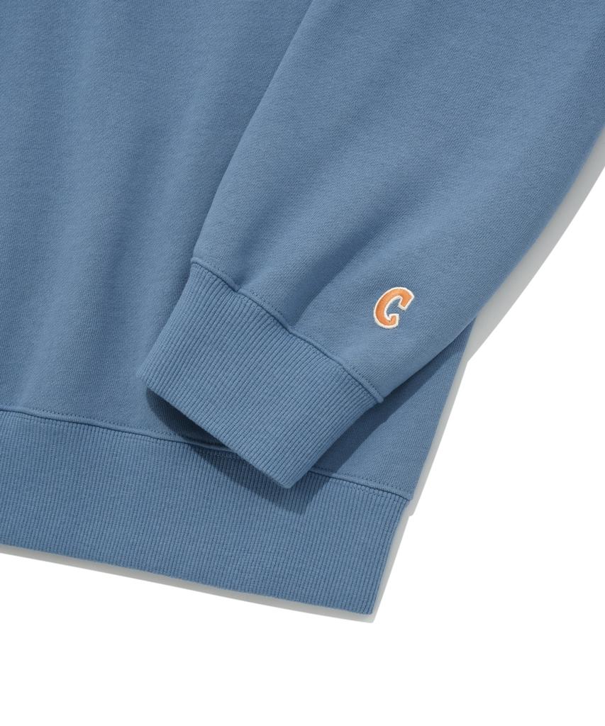 COVERNAT Authentic Logo Sweatshirt Blue