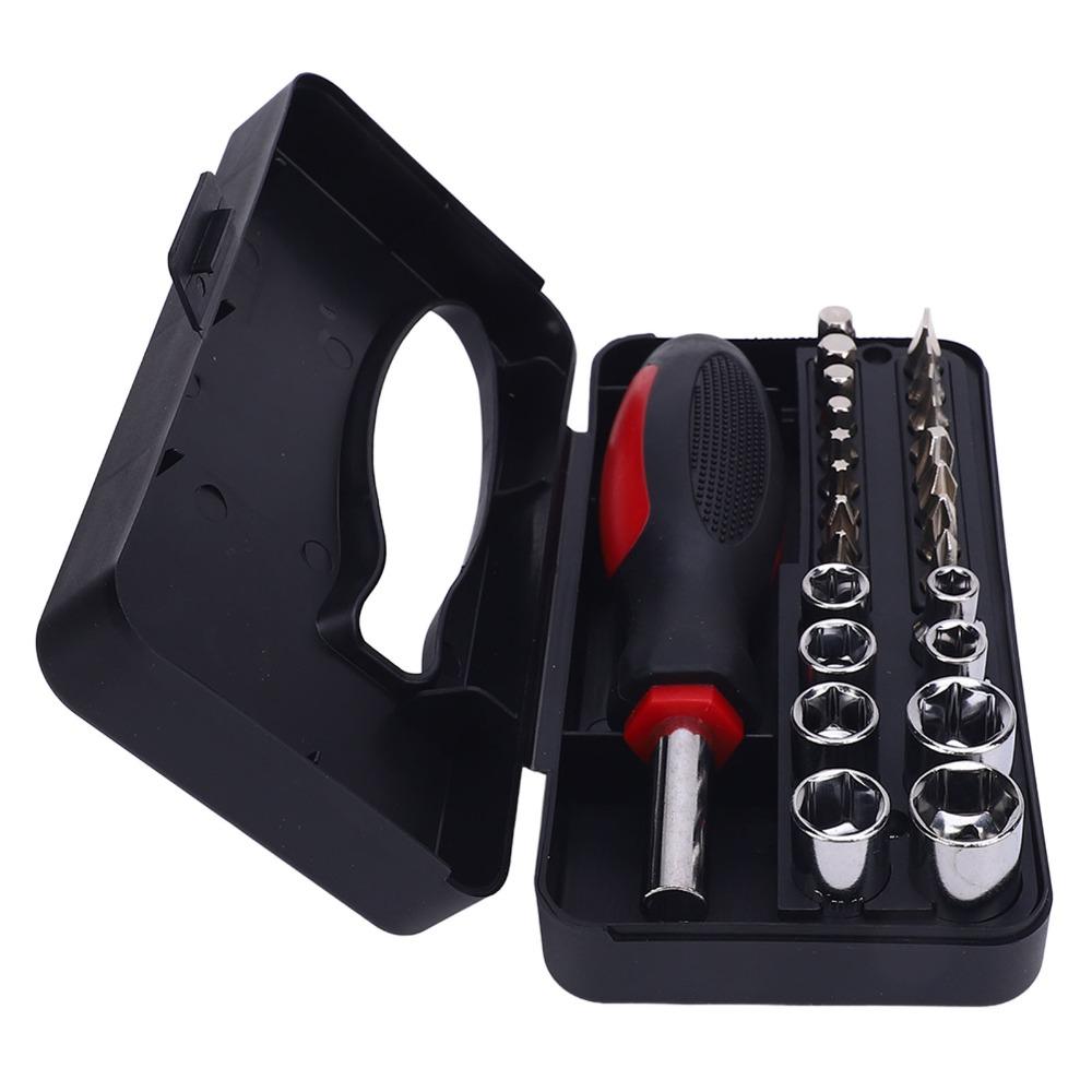25 in 1 Screwdriver Set Carbon Steel Multi Bit Screwdriver Set Ratchet Screwdriver Set  DIY