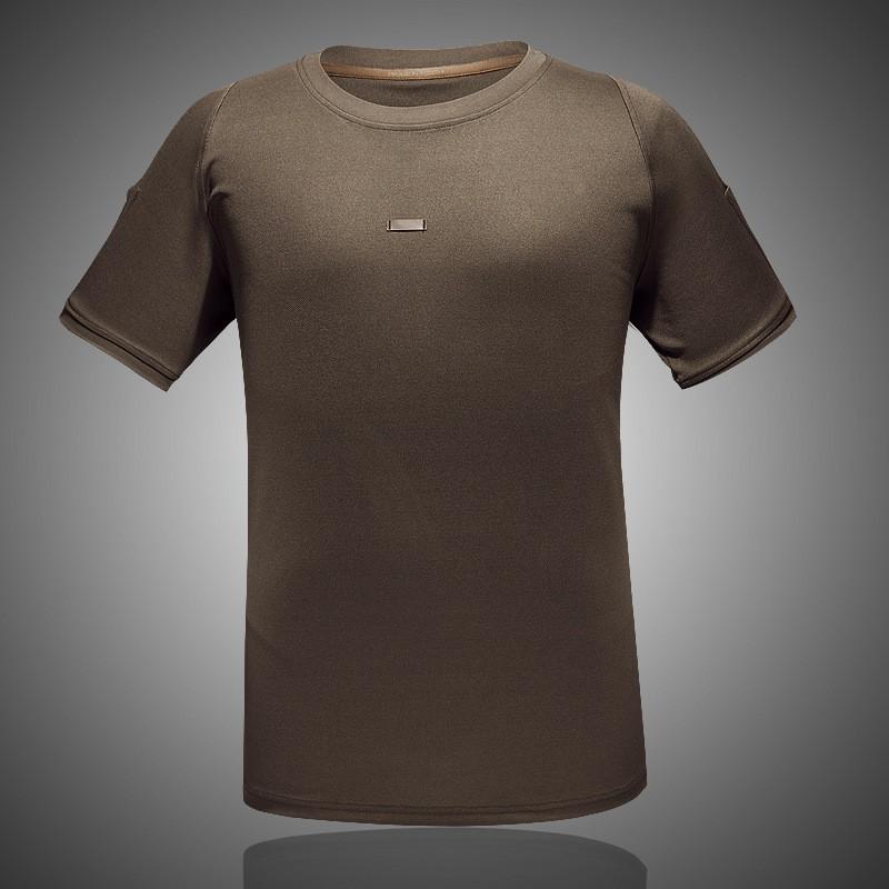 Huanlong Physical Training Clothes Sports Short-sleeved Quick-drying Round Collar Breathable Men's T-shirt