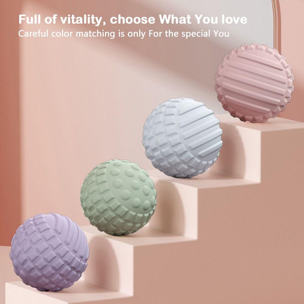 Deep Massage Fascia Ball Relax Shoulders Neck Compact Yoga Massage Ball Relieve Stress Portable Muscle Massage Ball Fitness