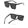 Retro Vintage Square Frame Sunglasses UV400 Protection Women Men Designer Brand Black Cool Shades Eyewear