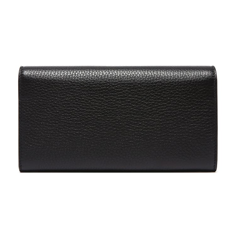 Gucci GG Marmont Leather Wallet Women's Black 400586-A7M0T-1000