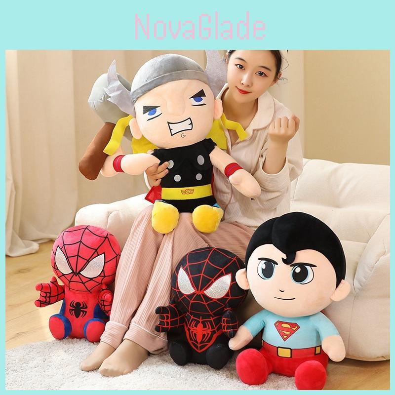 Marvel Avengers Plush Toy Spider-man Superman Thor Q Edition