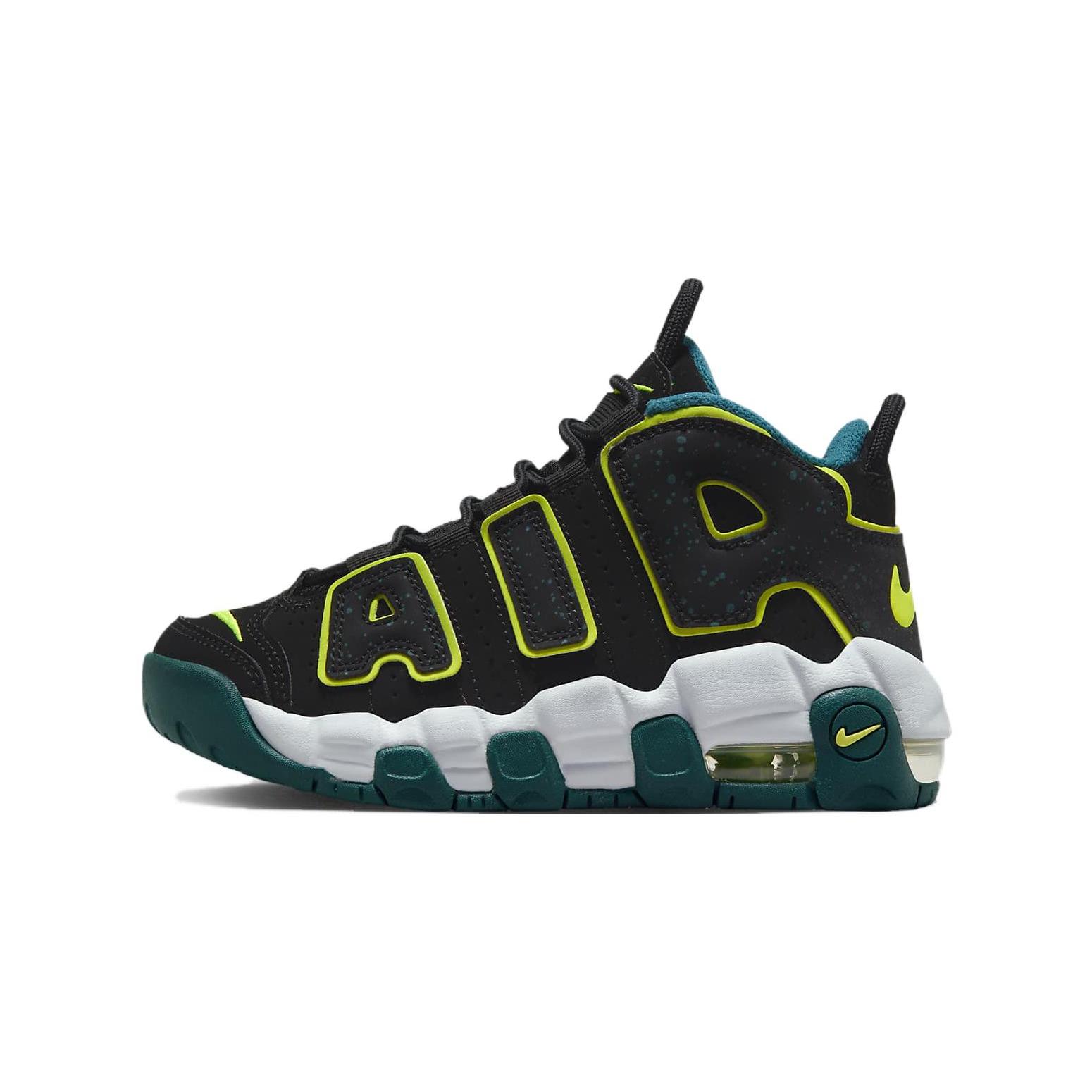 

Nike Air More Uptempo PS Black Geode Teal DZ2810-001 28