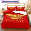 3pcs SPQR Roman Eagle1 pattern bedding set duvet cover set includes duvet cover &pillowcases, perfect all season bedroom decoration & gift