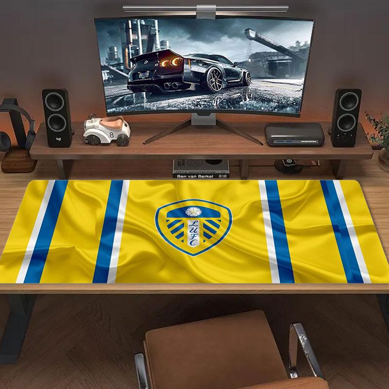 Leeds United Large Size Mouse Pad Large Gaming Table Cushion Non-slip Laptop Tablet Big Mousepad XXL Mat Mini PC Playmat With Lock edge