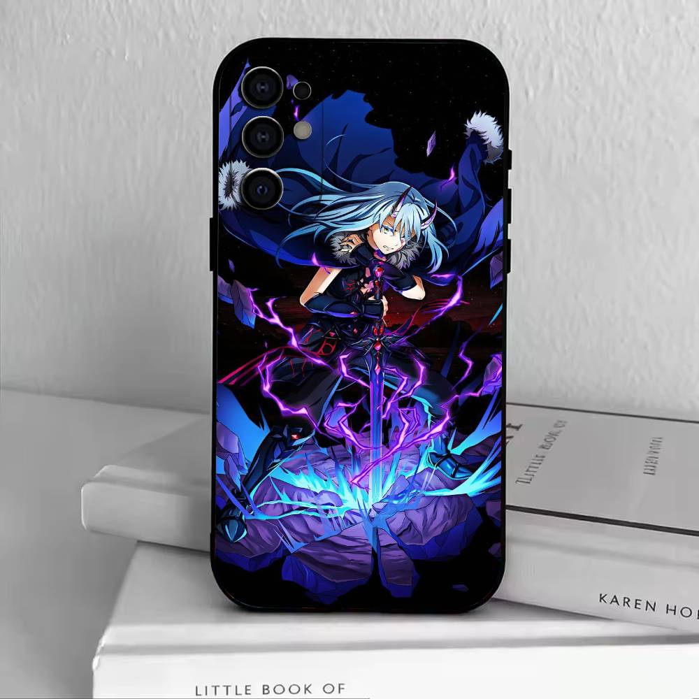 Tensei Rimuru Tempest  Phone Case For Samsung S25,S24,S21,S22,S23,S30,Ultra,S20,Plus,Fe,Lite,Note,10,Black Cover