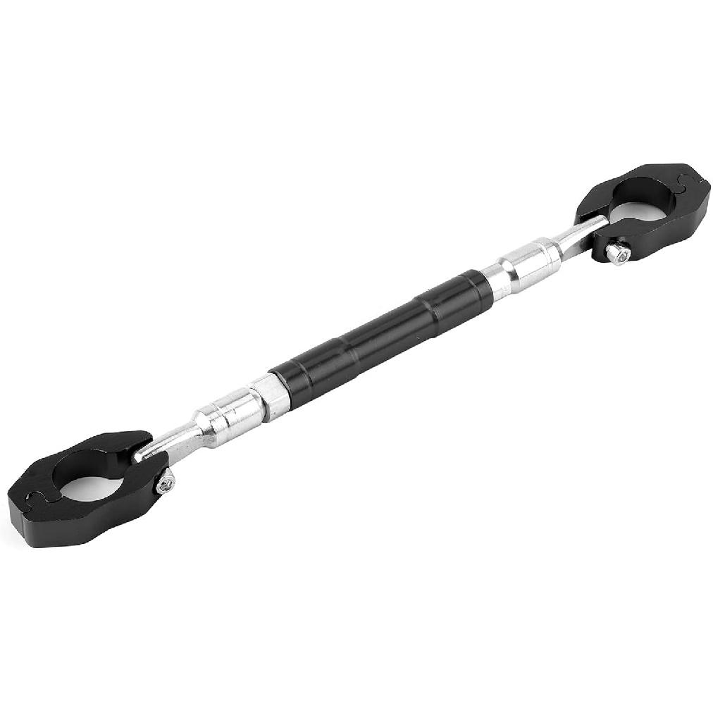 Universal Handlebar Crossbar Adjustable 22mm 7/8in Strengthened Cross Pad (red)