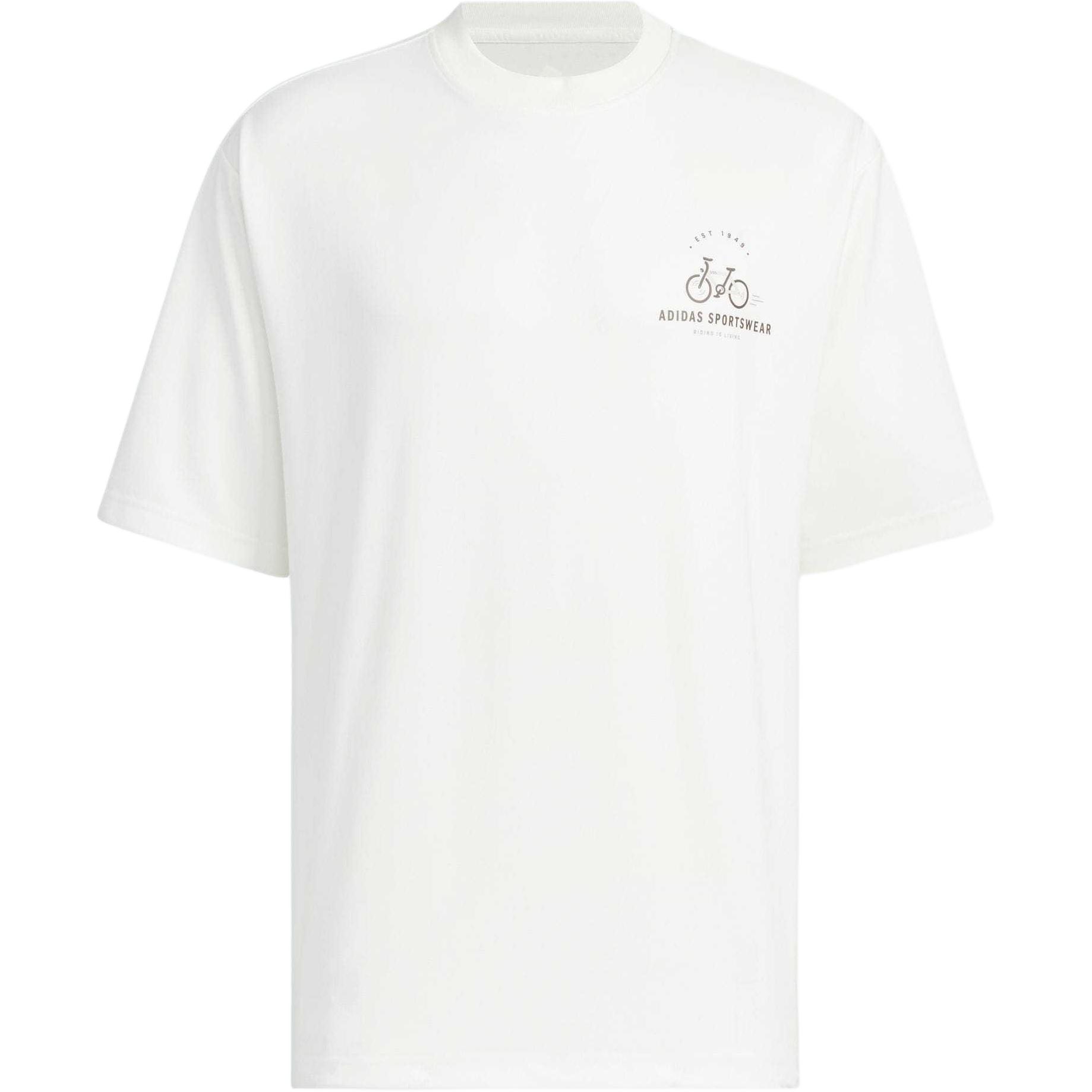 

Adidas VB Tee1 Sports Casual Short Sleeve T-Shirt Men Tops Han-Jade-White JN9448 2XL