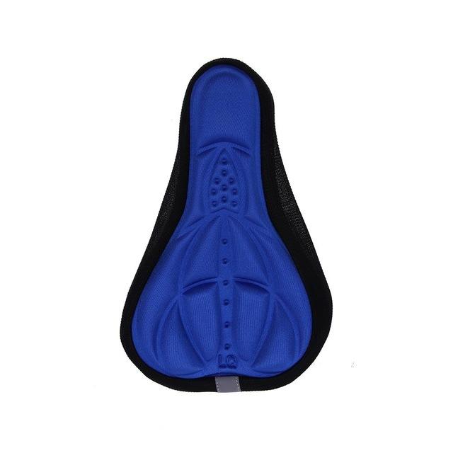 3D Bike Saddle Cover, Breathable Comfort Foam Seat Cushion for Cycling, Super Soft Bicycle Seat Pad for Men Women Bicycle Seat
