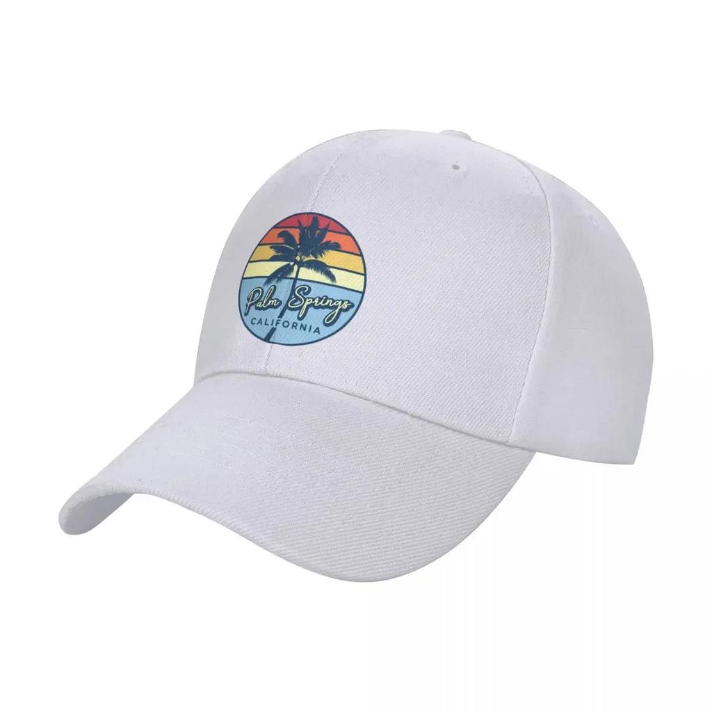 Palm Springs California Baseball Cap Sports Fishing Hat Sunhat Cosplay Girl Unisexs