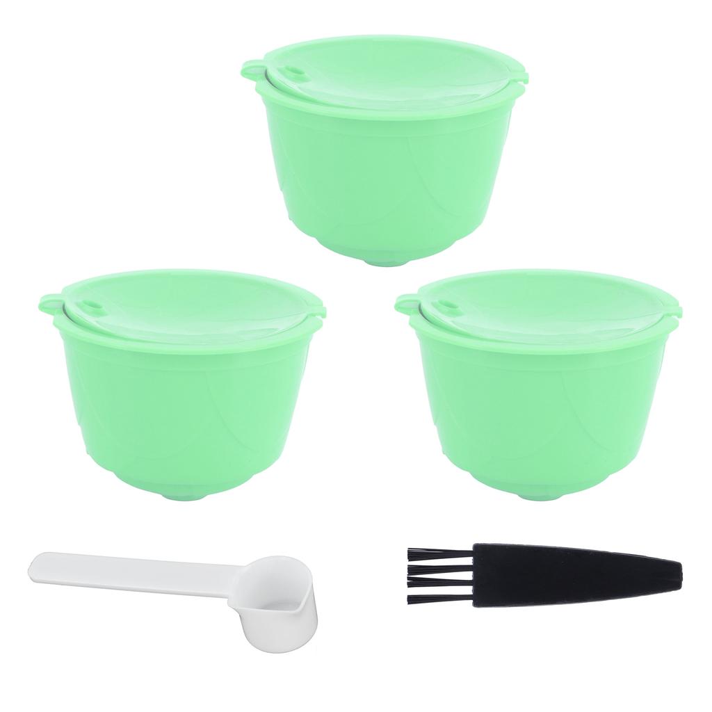 Kaffeekapsel-Set Edelstahl Kaffeefiltertasse für DOLCE GUSTO Kaffeemaschine