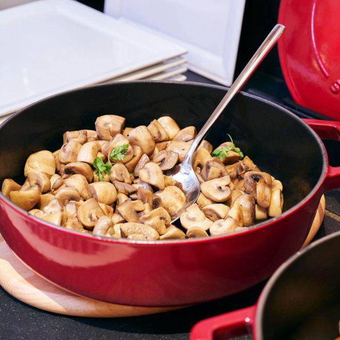 Sauté Pan - Samuel Accoceberry - Chistera - 24 Cm - Red - Self-watering System