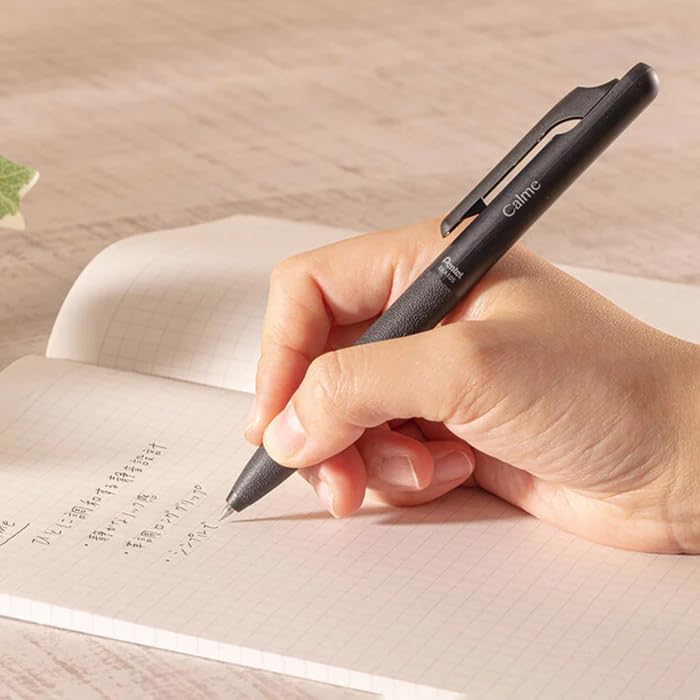 Pentel Calme Ballpoint Blue 10 Oil-Based Pen, 0.7mm, Ink, Pens, BXA107C-C