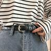 1Pc Women's Fashion PU Leather Metal Buckle Belt Girls Dress Jean Pants Waistband Belts For Lady High Quality Ladies Dress Belt