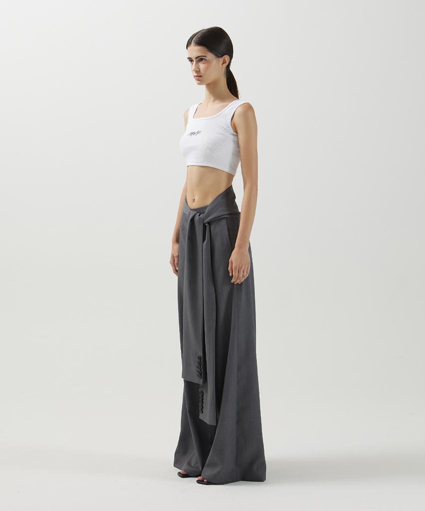 Meuameu Tie-Up Sleeve Pants