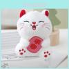 Plush Lucky Cat Keychain With Pp Cotton Filling For Gifts And Bag Decoration