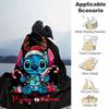1pc Stitch Printing Blanket - Soft, All-Season Throw for Living Room, Beroom,Personalize Gift with Aorable Cartoon Esign