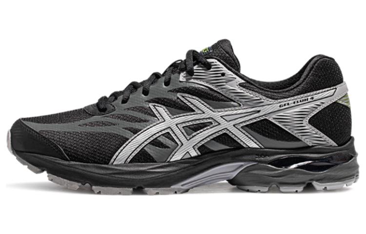 ASICS Gel Flux 4 Black Silver 1011B832-001 42