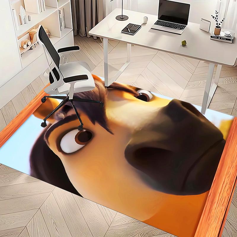 Spirit Stallion of the Cimarron Printed Absorbent Washable Carpet, Non-Slip Bathroom Mats, Kitchen Rugs, Yoga Mat,Living Room Entrance, Camping Picnic